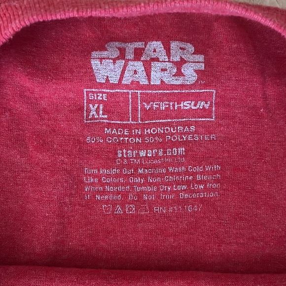 Star Wars Chewbacca Christmas T Shirt Size XL - Picture 2 of 3